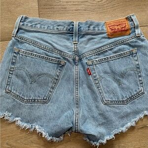 Levi's Light Blue Denim Women's Shorts